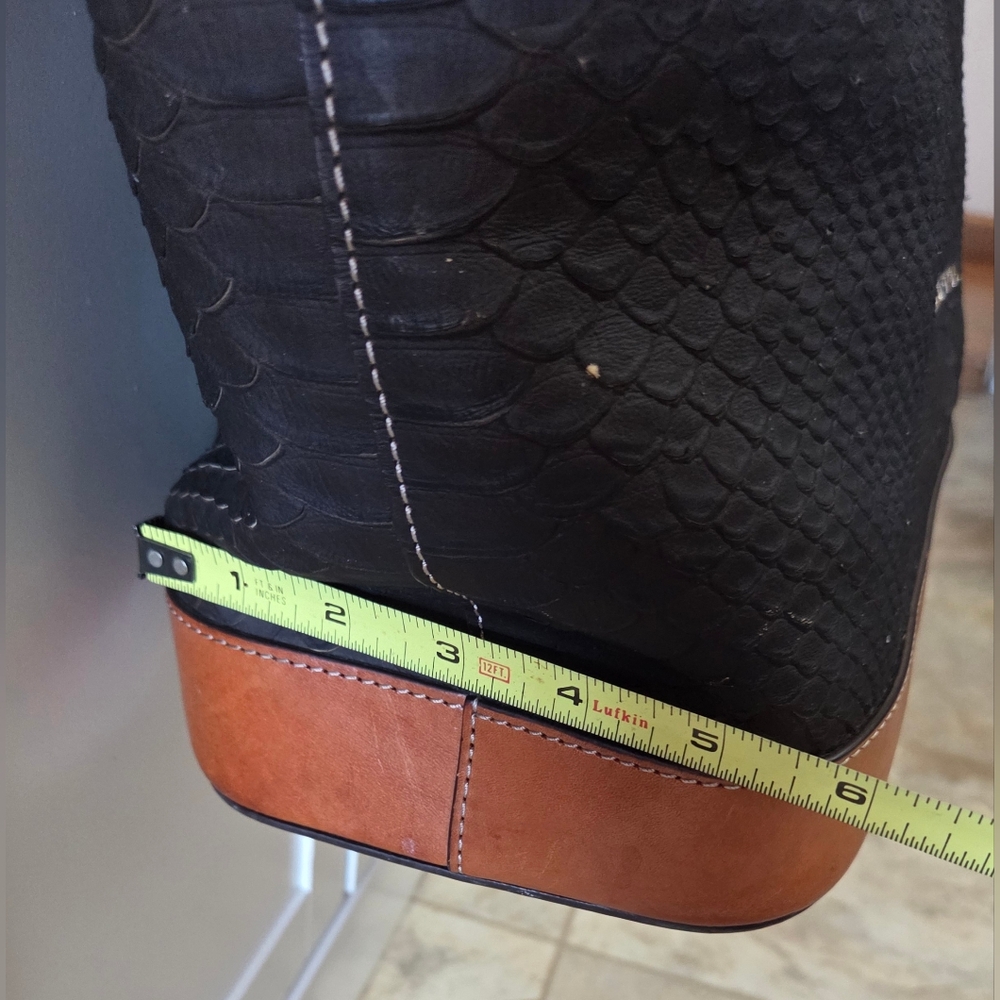 Dooney & Bourke Cara Python Embossed Leather Tote - image 16